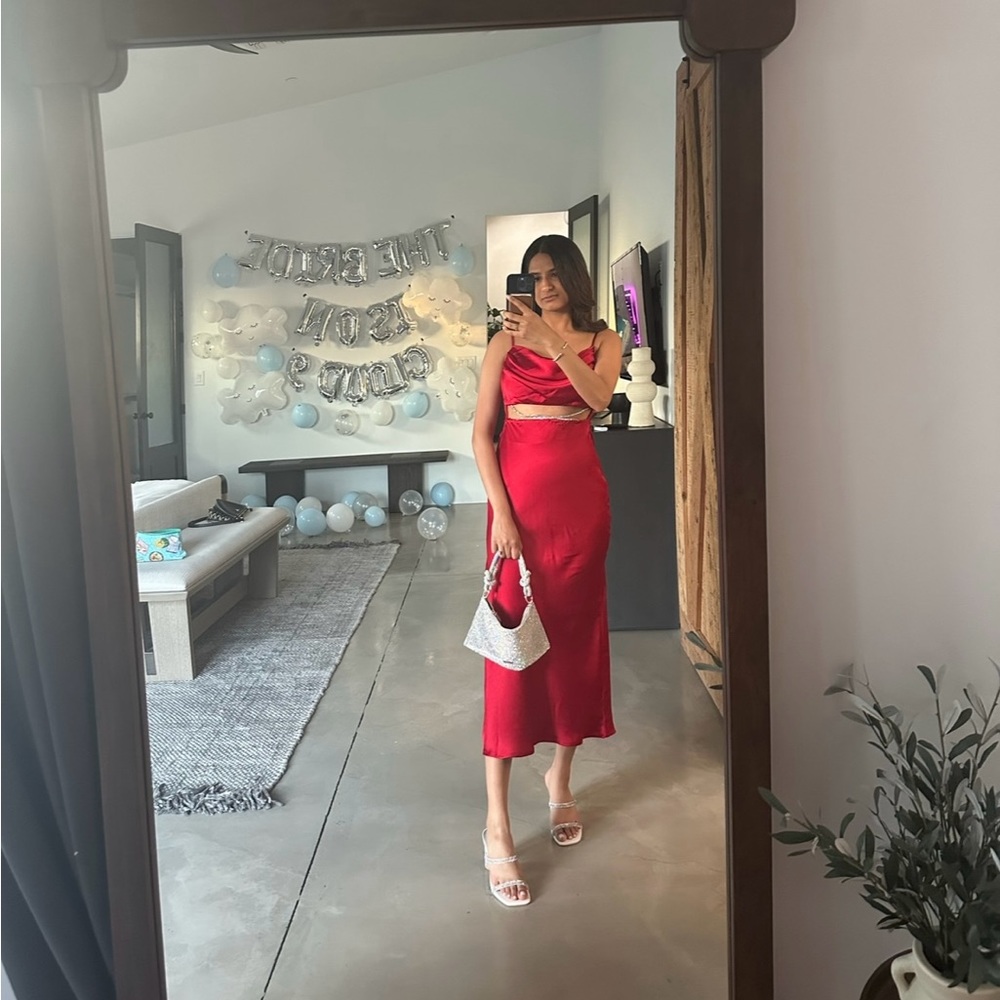 Red hello Molly dress. Worn once. Size small